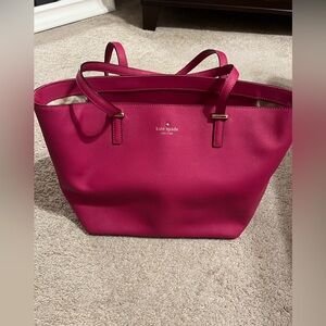 Hot pink Kate spade bag